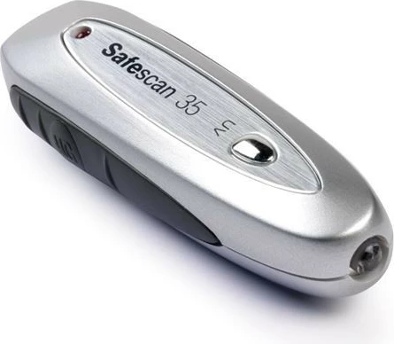 Prenosni tester bankovcev SafeScan 35, srebrn