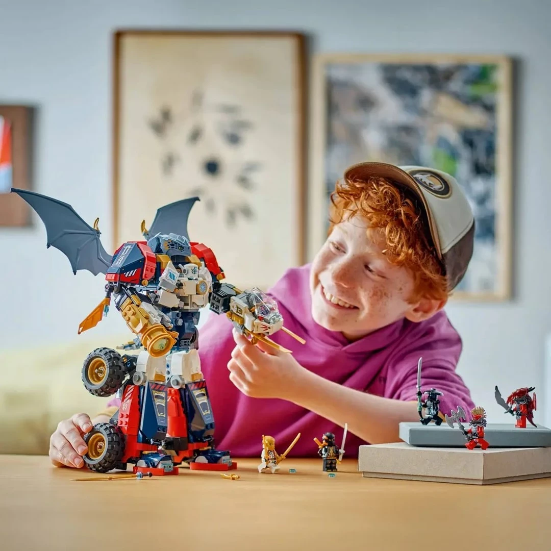 Igralni komplet LEGO NINJAGO 71834 Zane's Ultra Combiner Mech