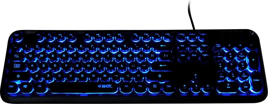 Tastatura I-BOX PULSAR IKS620, LED, žična