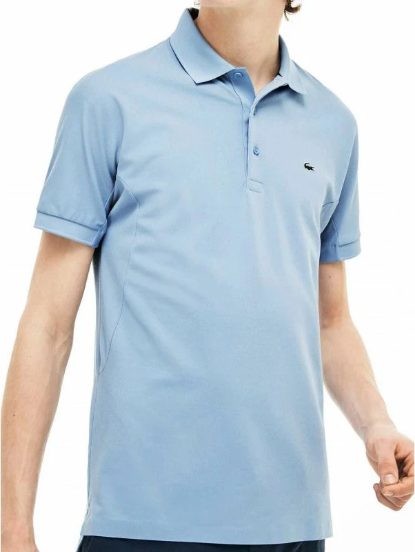 Polo majica Lacoste za moške, modra