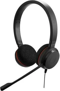 Slušalke z mikrofonom Jabra Evolve 20 Duo, USB, črne