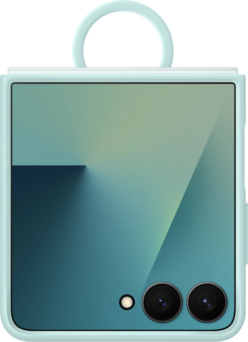 Silikonska prevleka z obročkom za Galaxy Flip7, Samsung, mint