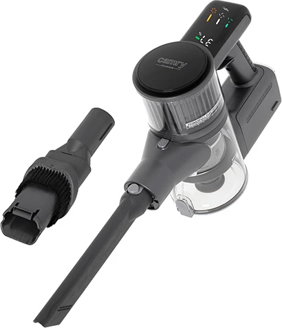 Brezžični sesalnik za velike hiše, Adler CR 7063, brezkrtačni motor 400 W, 31.000 Pa, posoda 0,6 L, do 100 min, LED zaslon, z 2 baterijama