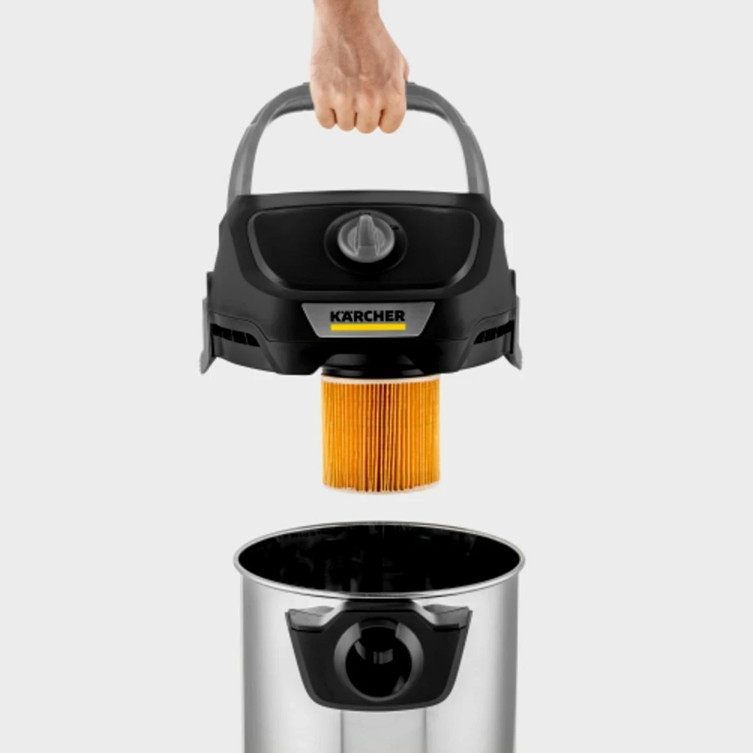 Sesalnik KARCHER KWD 3 S V-17/4/20 Anniversary Edition, 17 L, 1000 W, srebrn