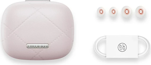 Brezžične slušalke Baseus AirNora 3, True Wireless Stereo (TWS), Bluetooth, rožnate