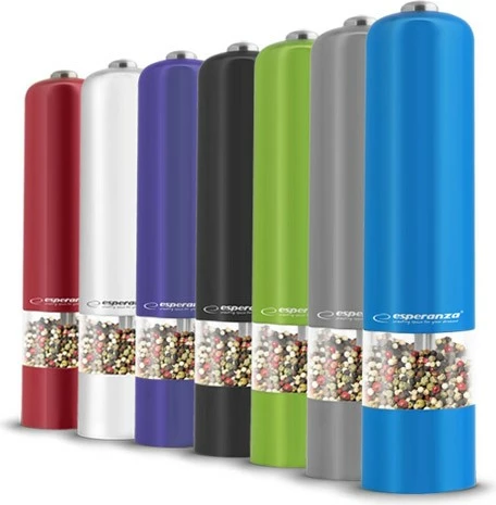 Mlinček za začimbe Esperanza EKP001W, bel