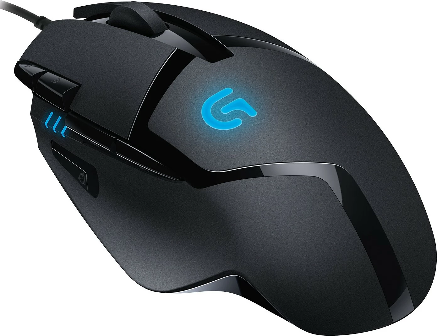 Gaming miška Hyperion Fury Logitech G G402, 4000 DPI, 1 ms, črna