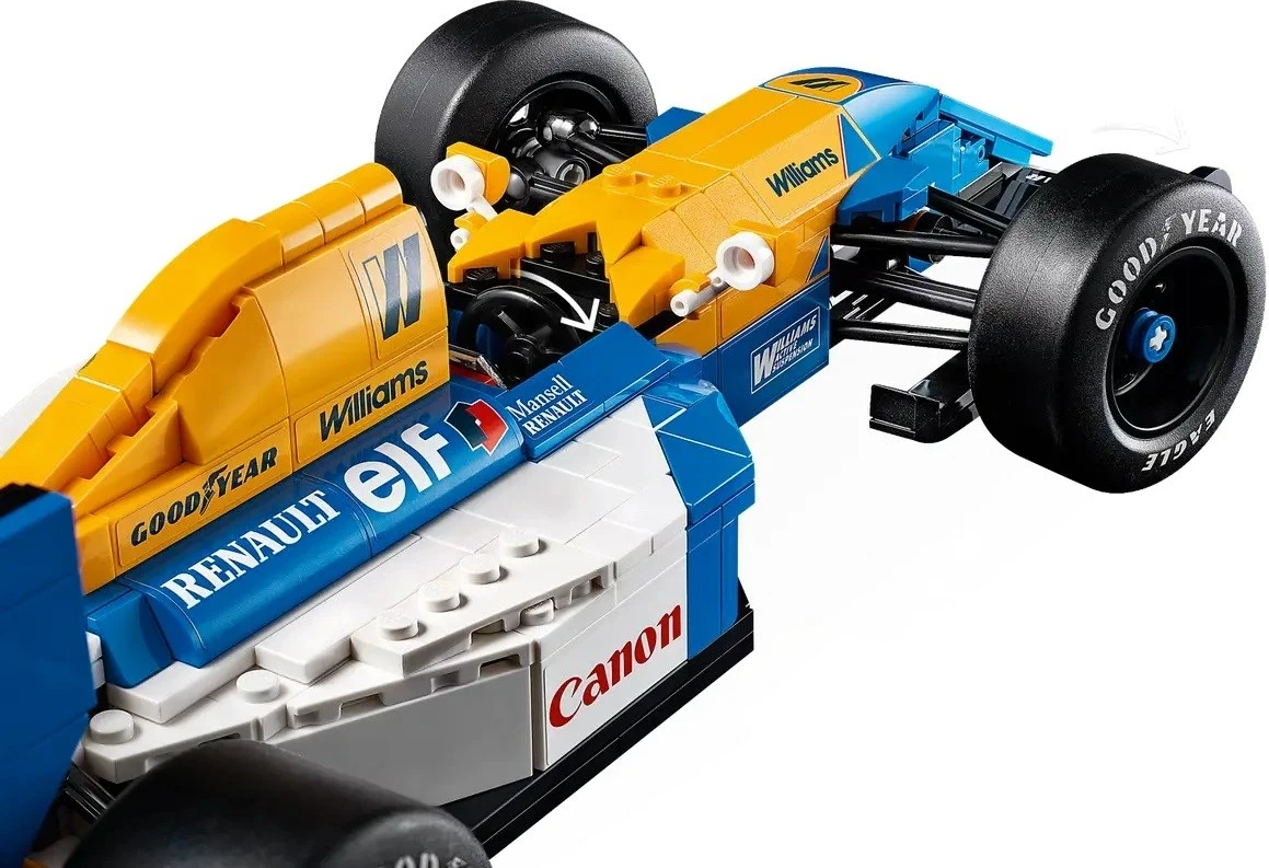 Model Williams Racing FW14B in Nigel Mansell, LEGO ICONS 10353, 799 kosov
