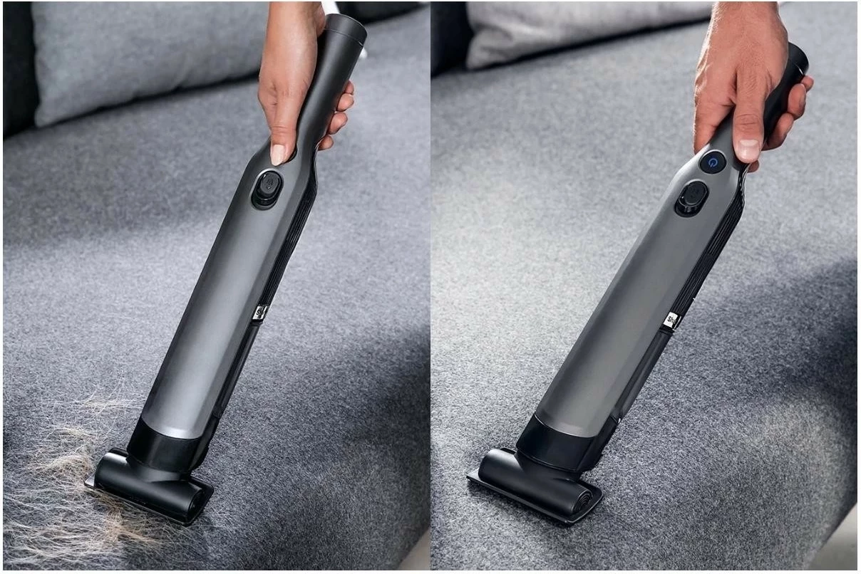 Ročni sesalnik brez vrečke in kabla Shark WV200EU, srebrn