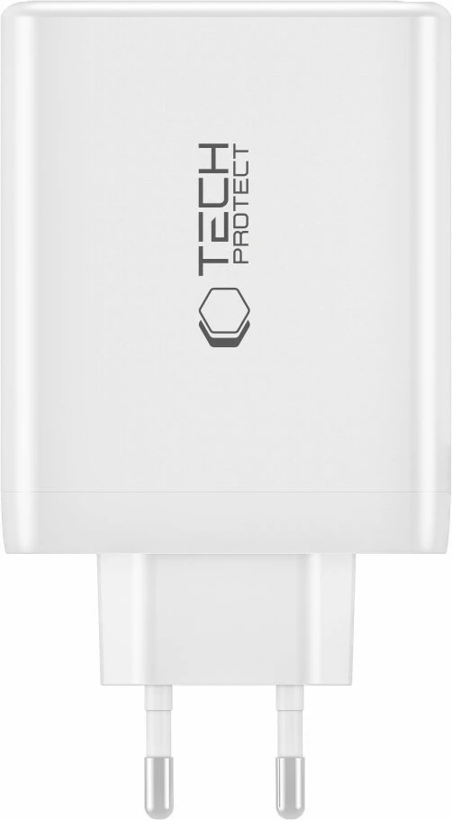 Omrežni polnilec, 4 vrata, 100W, USB-C/USB-A, črn Tech-Protect NC100W-GAN