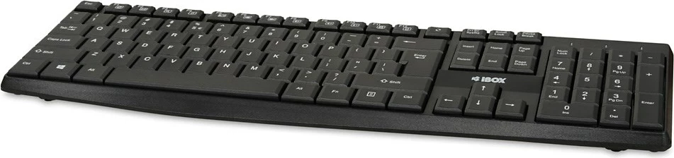 Tastatura IBOX Eris USB, črna