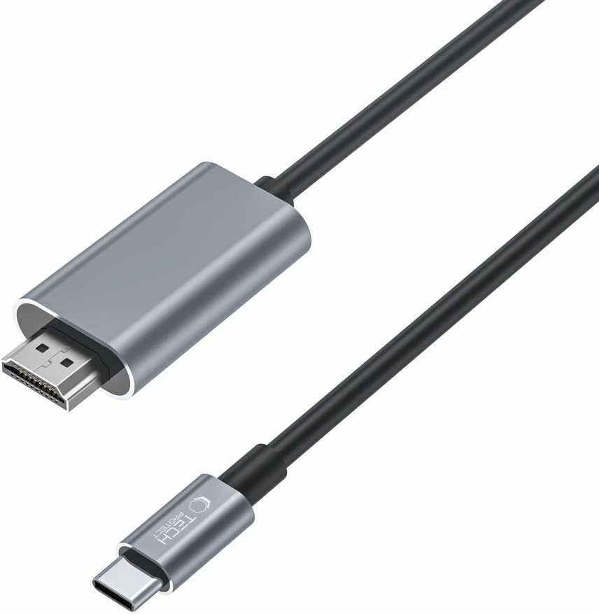 Kabel USB-C v HDMI, Tech-Protect UltraBoost, 4K 60Hz, 2 m, črn