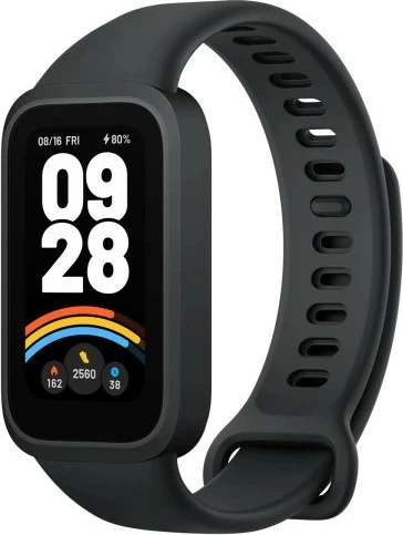Pameten zaslon z velikim zaslonom 1,47" Xiaomi Smart Band 9 Active, črn