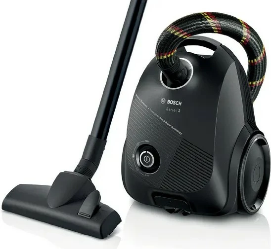 Sesalnik za suho čiščenje, Bosch Serie 2 BGDS2CHAMP, 600 W, boben, 3,5 L, črn