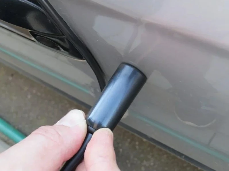 Merilec debeline barve GL-1S s FE sondoj, črn