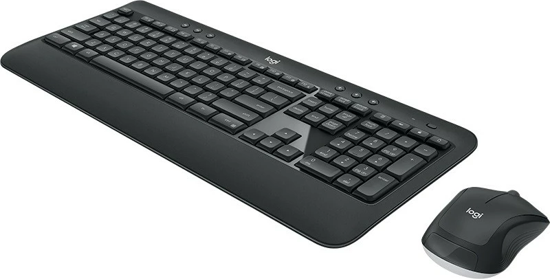 Brezžični komplet tipkovnice in miške Logitech MK540 Advanced, USB, črn