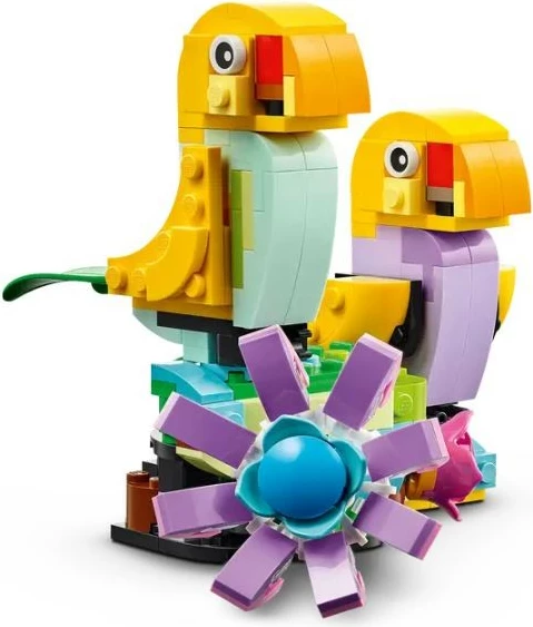 Gradbeni set 3-v-1, 420 delov, plastika — LEGO Creator 31149 Flowers in a Watering Can