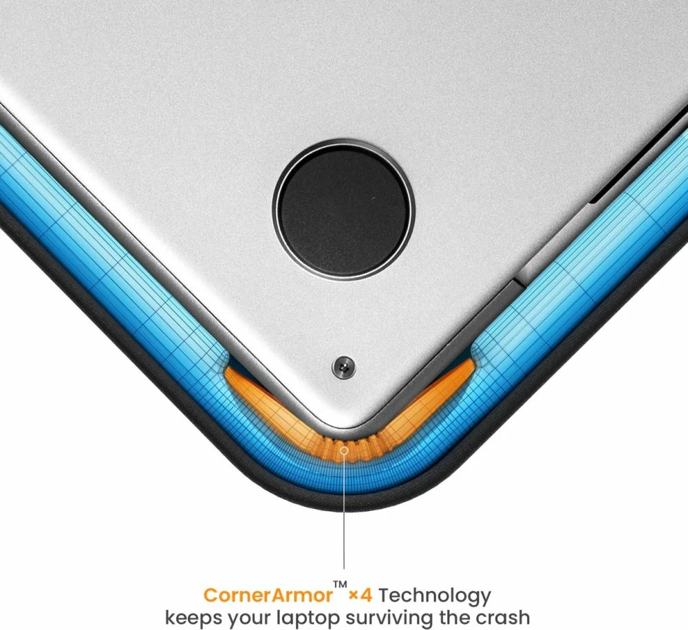 Torba za prenosnik Defender VR 15-16, črna - Tech-Protect