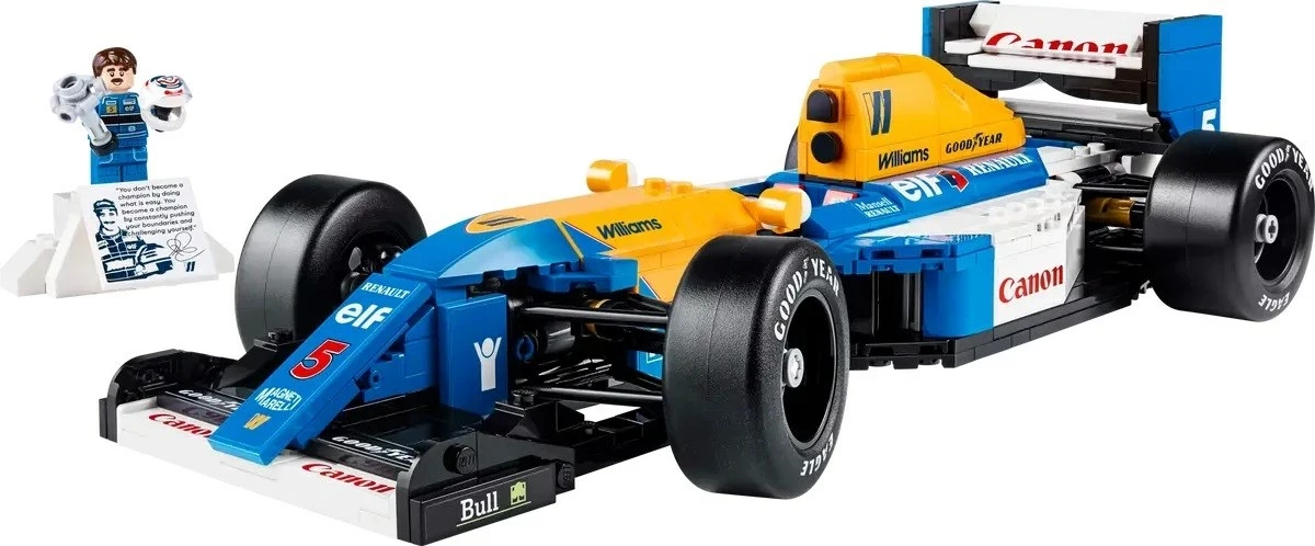 Model Williams Racing FW14B in Nigel Mansell, LEGO ICONS 10353, 799 kosov