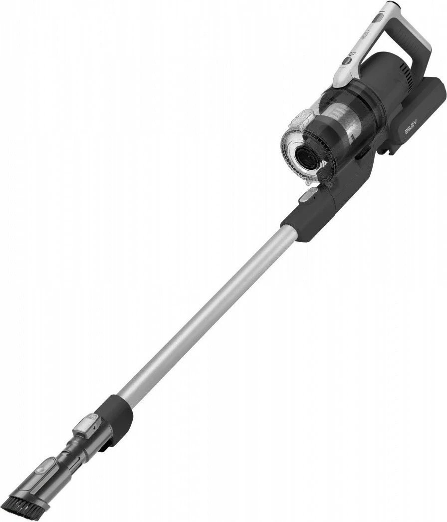 Vertikalen in prenosni sesalnik 2-v-1 Amica Joran Pet Turbo VM 9011, brez vrečke, 0,6 L, 60 min, črno/sivo/srebrn