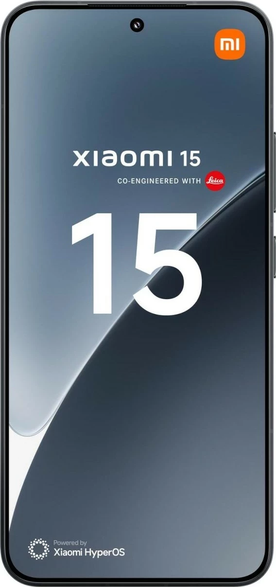 Pametni telefon Xiaomi 15, 6,36", 12+256GB, črn