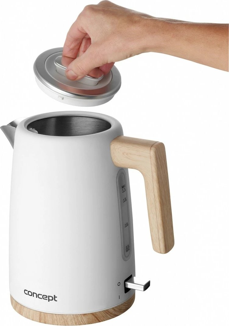 Električni ibrik 1,7 l Concept RK3315, bel