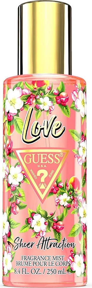 Telesni sprej Guess Love Sheer Attraction, 250 ml