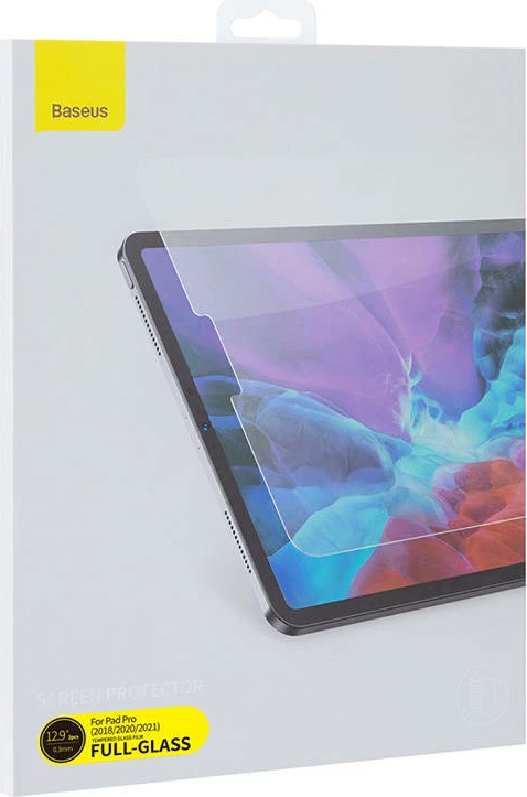 Zaščitno kaljeno steklo za iPad 12.9", Baseus SGBL320302, 0,3 mm, 2 kosa