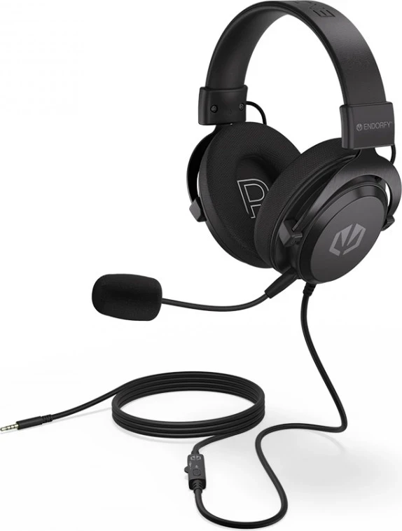 Ušesne slušalke Endorfy VIRO Infra, črne