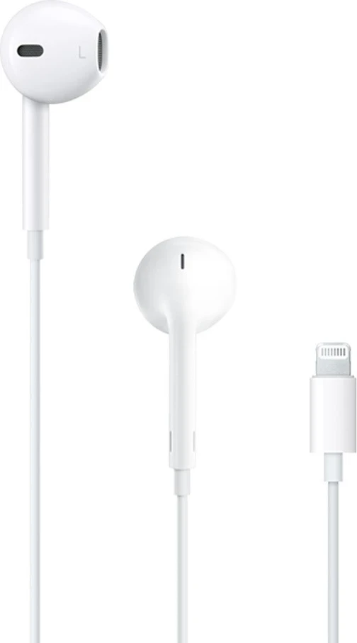 Slušalke EarPods z Lightning priključkom, Apple, bele