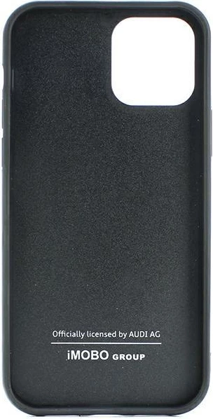 Ovitek iz karbonskih vlaken za iPhone 14 6,1, Audi, črn