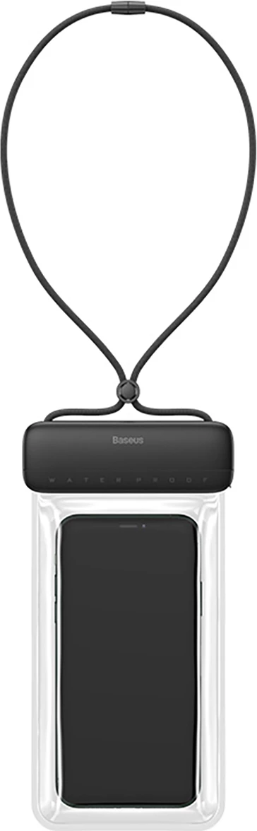 Vodoodporen ovitek za pametni telefon, Baseus AquaGlide BS-PC029, IPX8, s Slide Lock, črn