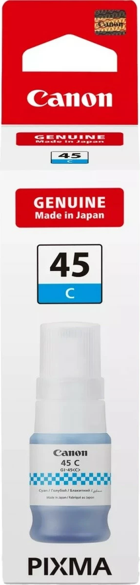 Cian črnilo Canon GI-45, 40 ml, za MAXIFY GX1040/GX2040