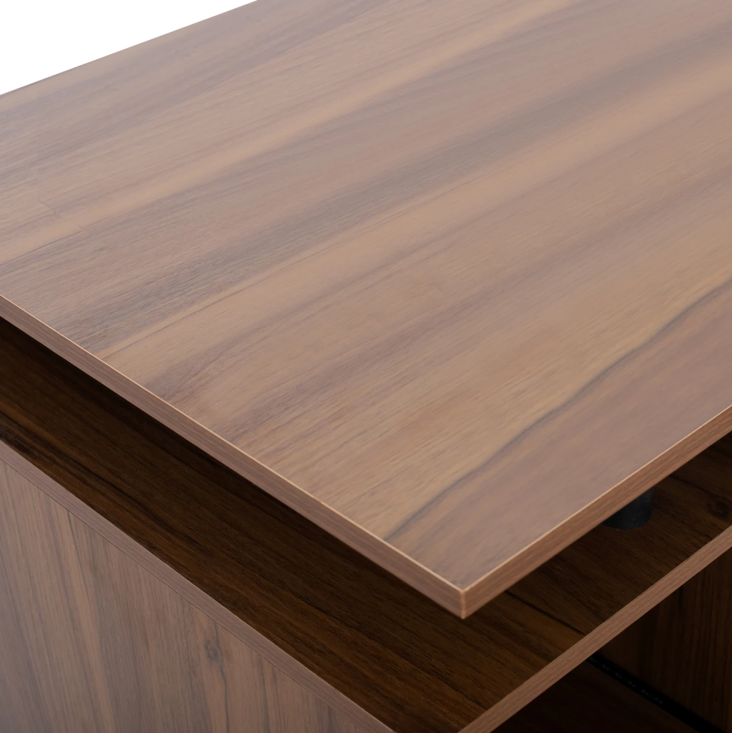 Pisarniška miza iz melamina STATUS FH2026.03 oreh 120Χ55Χ76 cm