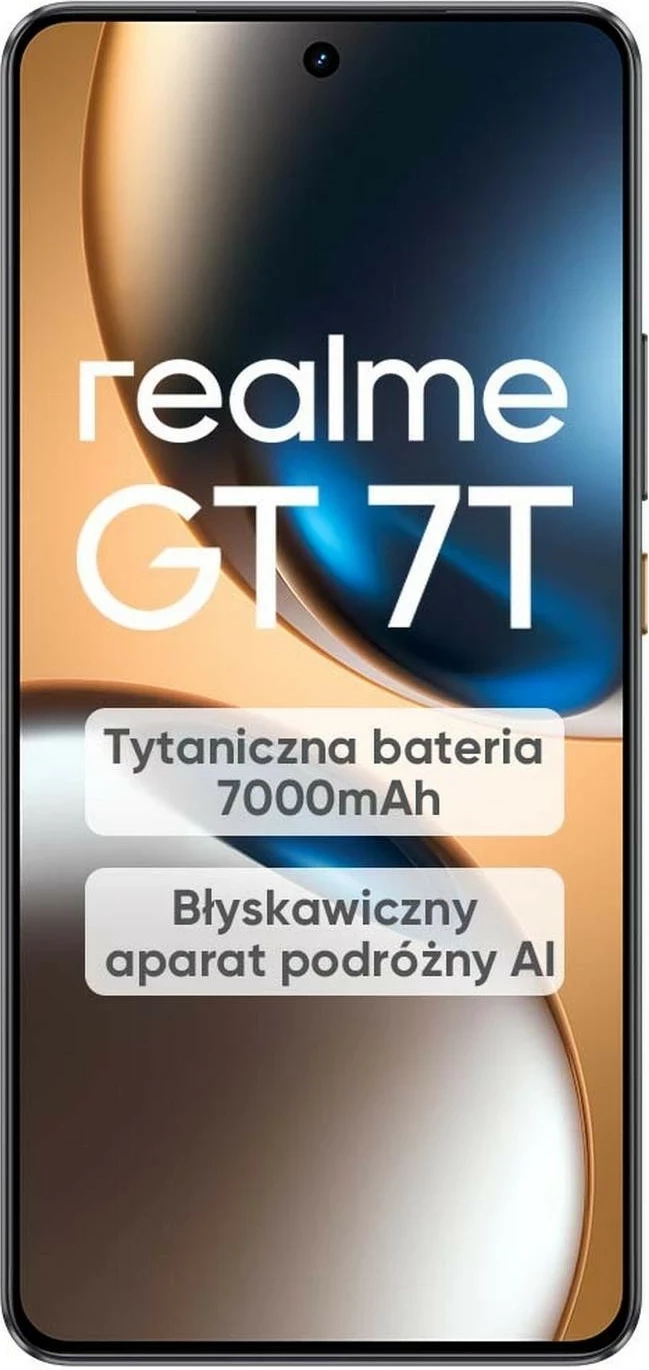 Napreden pametni telefon 12/512GB Realme GT 7T rumen