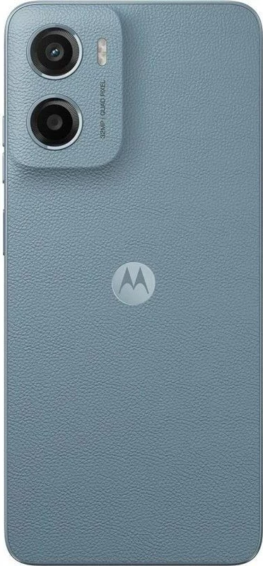 Telefon, 6,67" Motorola Moto e15, Android 14 Edition Go, 4G, Dual SIM, 2 GB RAM, 64 GB, Misty Blue