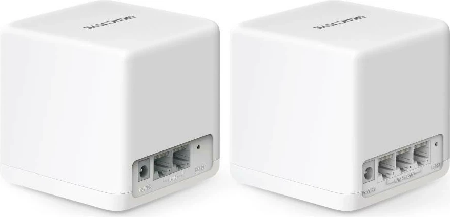 DSL mesh sistem usmerjevalnik Mercusys Halo H60X, Wi-Fi 6, 2,4 GHz, 5 GHz, bel DSL mesh sistem usmerjevalnik Mercusys Halo H60X, Wi-Fi 6, 2,4 GHz, 5 GHz, bel