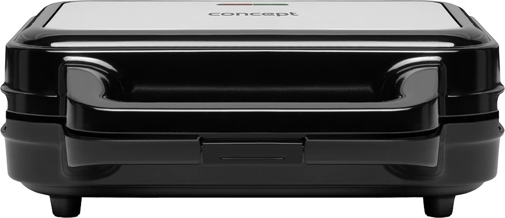 Toster 4 v 1, 900 W, zamenljive plošče, črn, Concept SV3070