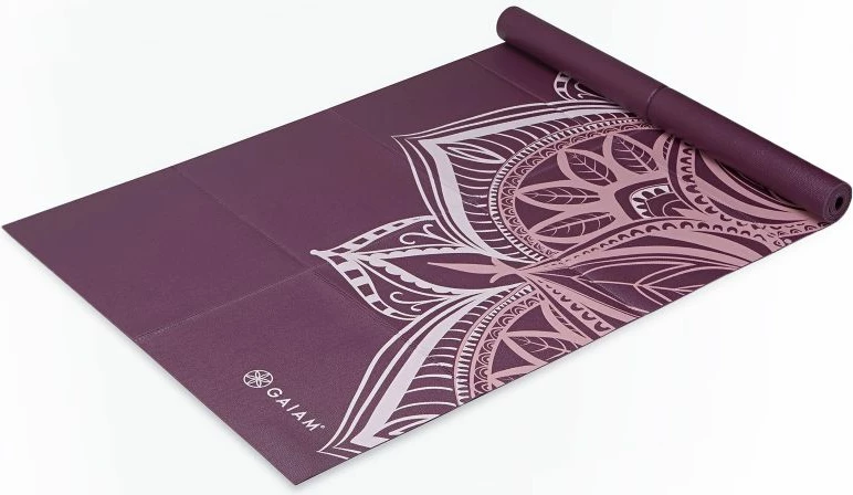 Joga podloga, GAIAM, za moške in ženske, vijolična