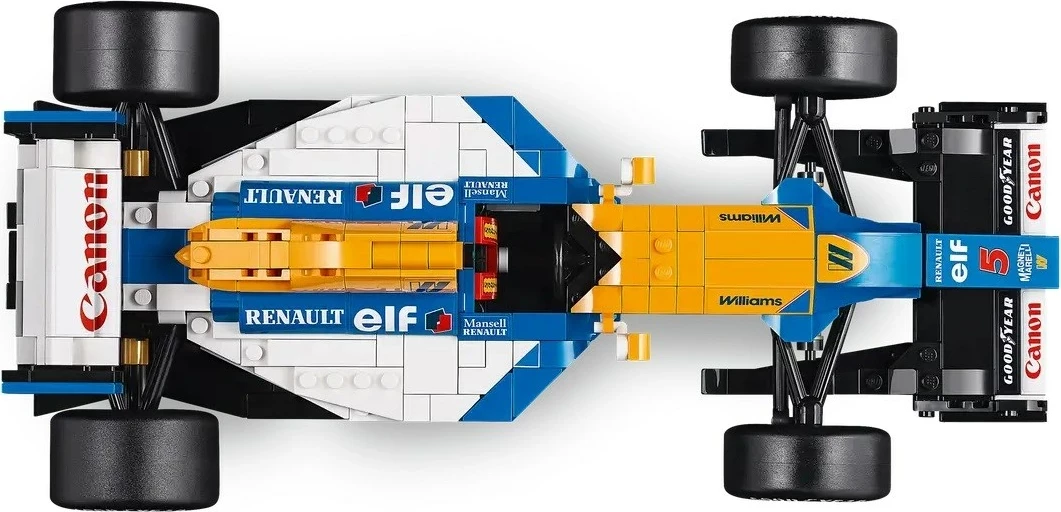 Model Williams Racing FW14B in Nigel Mansell, LEGO ICONS 10353, 799 kosov
