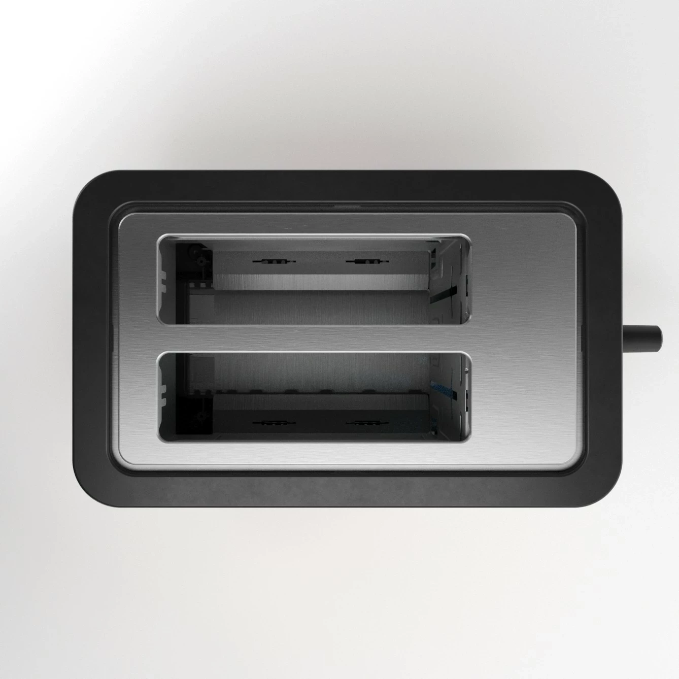 Toster za 2 rezini, 7 stopenj, nerjaveče jeklo, srebrn Aiwa ABT1000