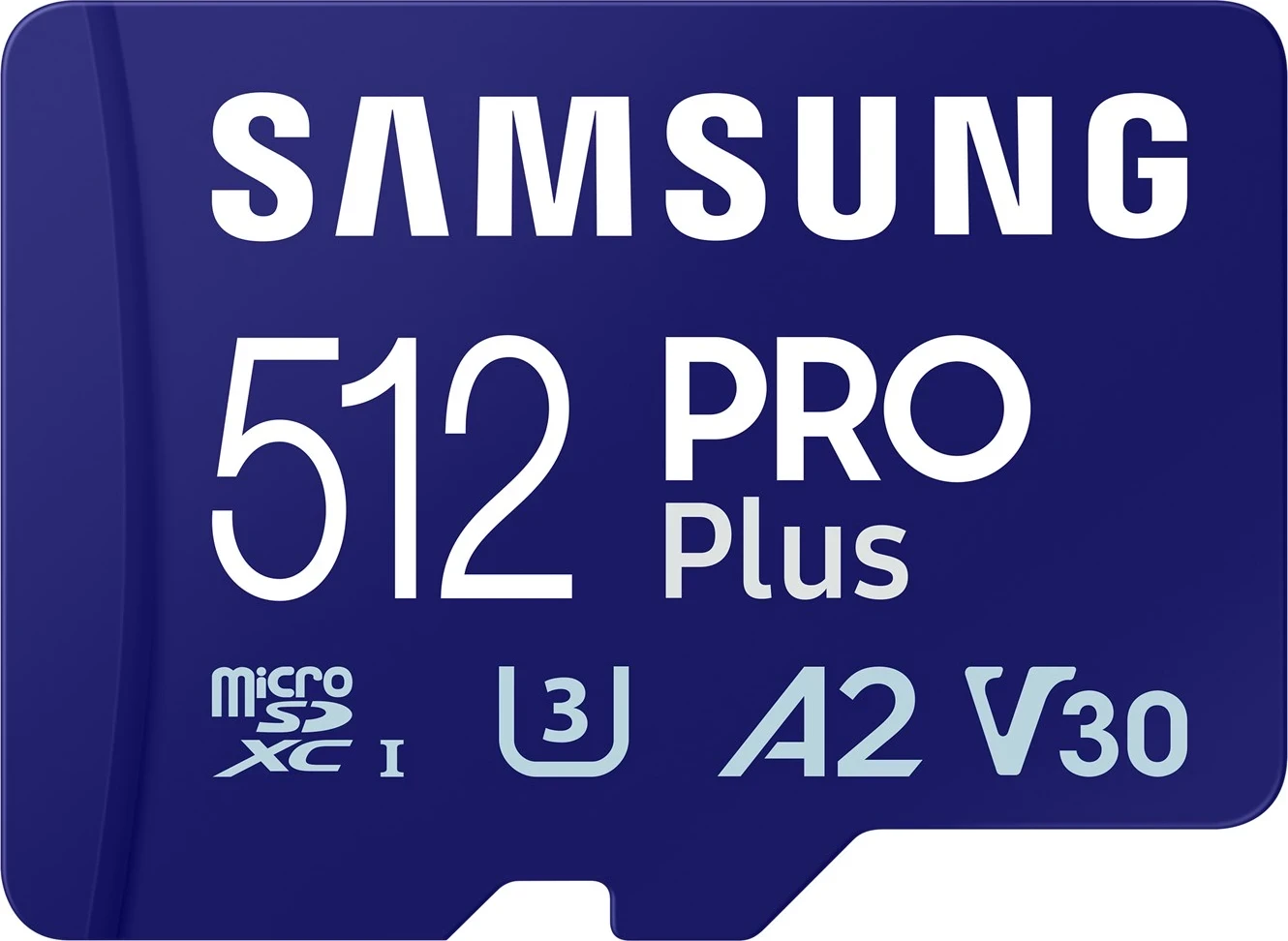 Kartica pomnilnika PRO Plus microSD, Samsung, 512 GB, modra