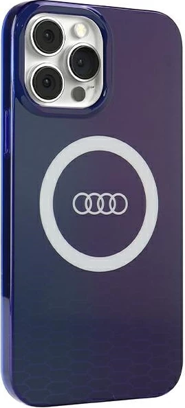 Ovitek za telefon Audi IML Big Logo MagSafe za iPhone 13 Pro Max, moder