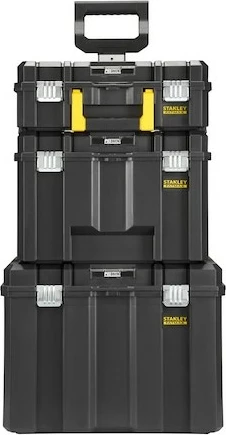 Organizator za orodje Stanley FATMAX FMST75753-9, 3 moduli, 1000 mm, črn