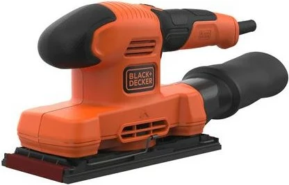 Orbitalna brusilka Black & Decker BEW220, 150 W, 14.000 RPM, črno-oranžna