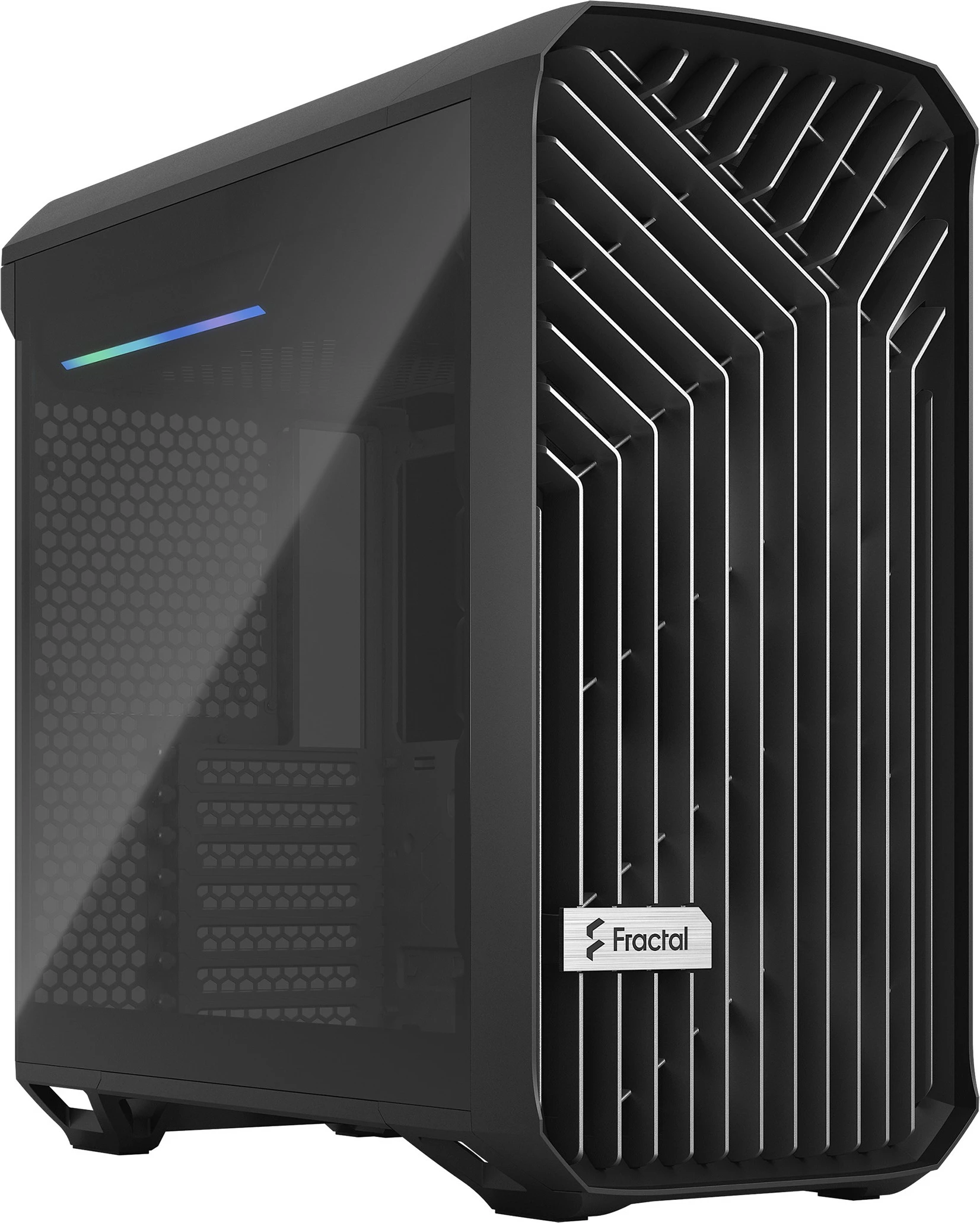 Kompaktno ohišje Fractal Design Torrent Compact, Tower, ATX/EATX/micro ATX/Mini-ITX, kaljeno steklo, črno