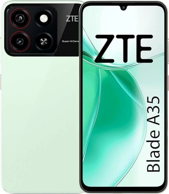 Pametni telefon ZTE Blade A35, 2 GB RAM, 64 GB, 6,75" Clover Green