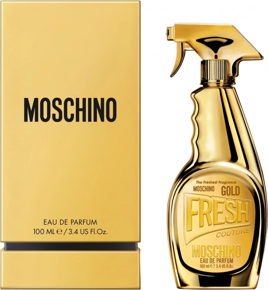 Eau de Parfum z vonjem cvet‑sadja Moschino Gold Fresh Couture 100 ml