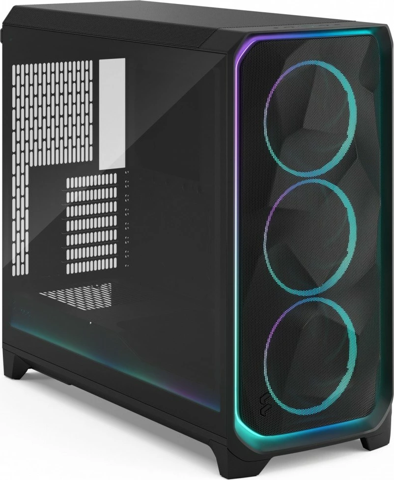 Računalniško ohišje Fractal Design Meshify 3 XL Ambience Pro RGB BlackTG Light Tint, Tower, črno