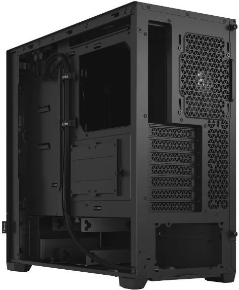 Kompjuterska ohišje Pop Air Black Solid Fractal Design, Midi Tower, črn